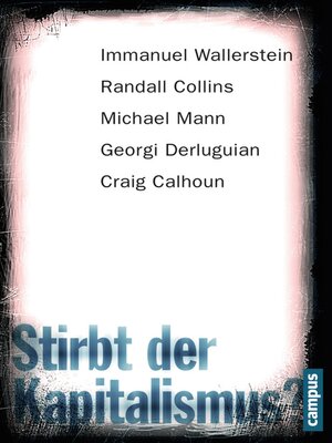 cover image of Stirbt der Kapitalismus?